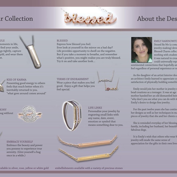 10k Gold and Ruby LOVED Necklace - Picture 2 of 2